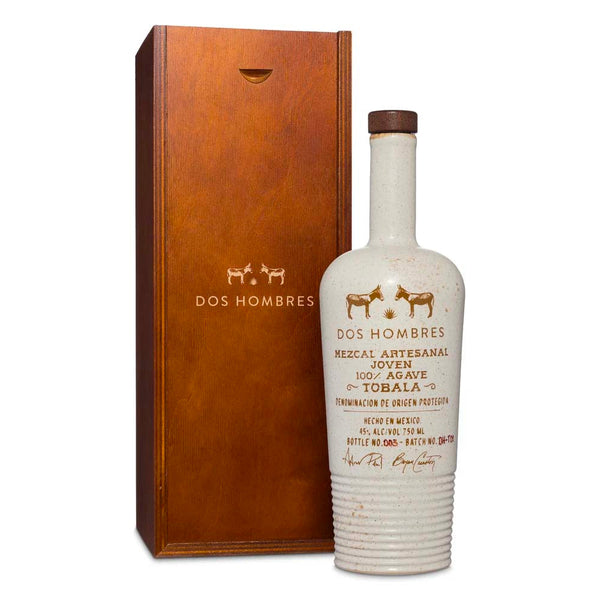 Dos Hombres Tobala Mezcal Limited Edition By Aaron Paul & Bryan Cranston - Goro's Liquor