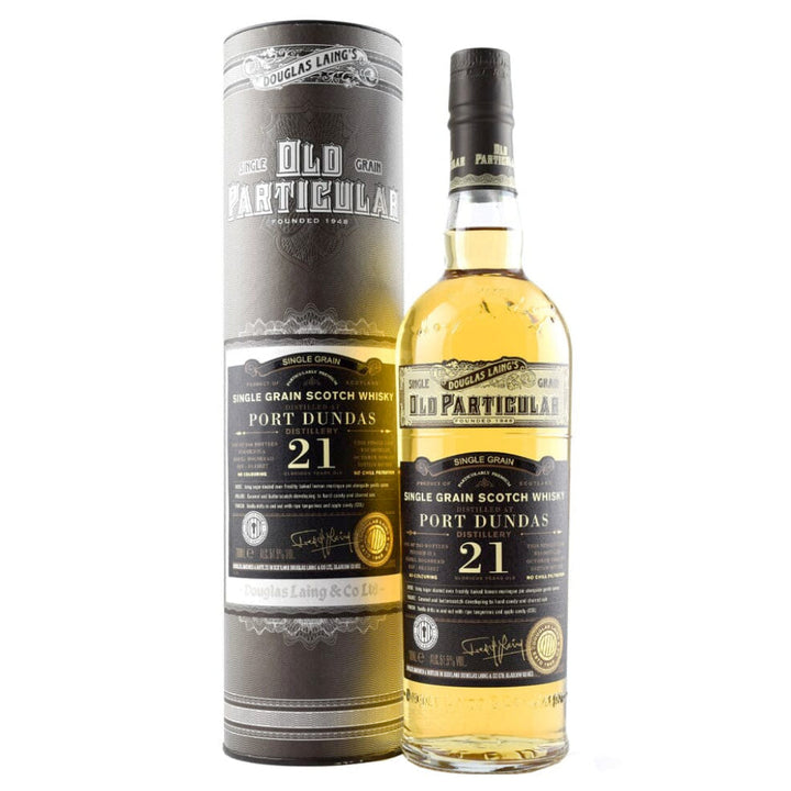 Douglas Laing Old Particular Single Grain Port Dundas 21 Year Old - Goro's Liquor