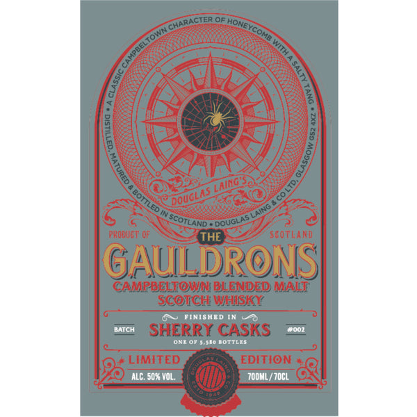 Douglas Laing The Gauldrons Campbeltown Blended Malt Scotch Batch 2 - Goro's Liquor