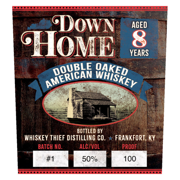 Down Home 8 Year Old Double Oaked American Whiskey - Goro's Liquor