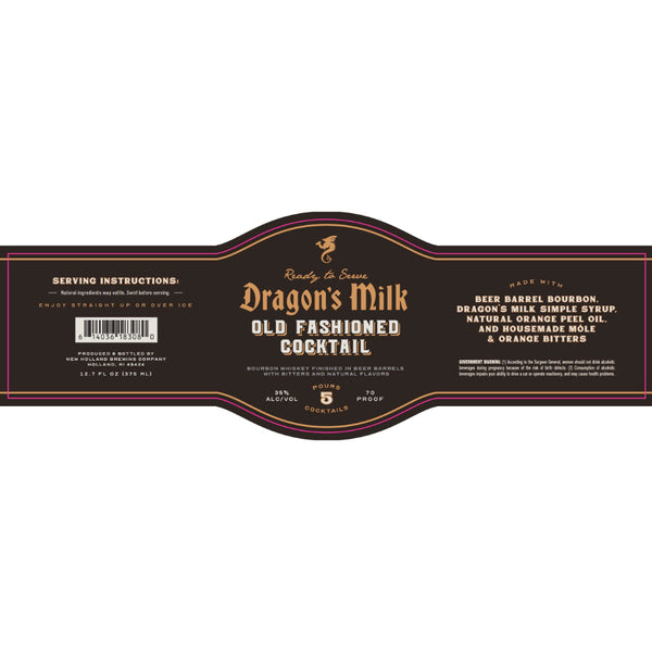 Dragon’s Milk Old Fashioned Cocktail - Goro's Liquor