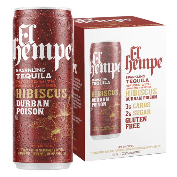 El Hempe Hibiscus Durban Poison 4pk - Goro's Liquor