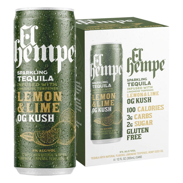 El Hempe Lemon & Lime 4pk - Goro's Liquor