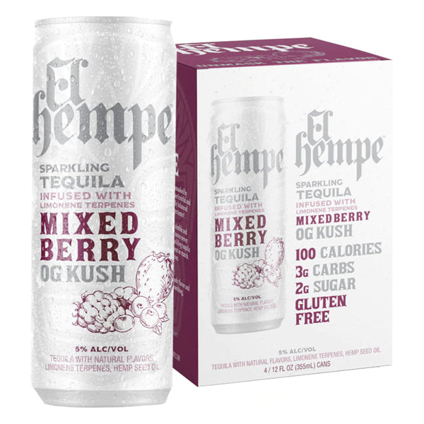 El Hempe Mixed Berry OG Kush 4pk - Goro's Liquor