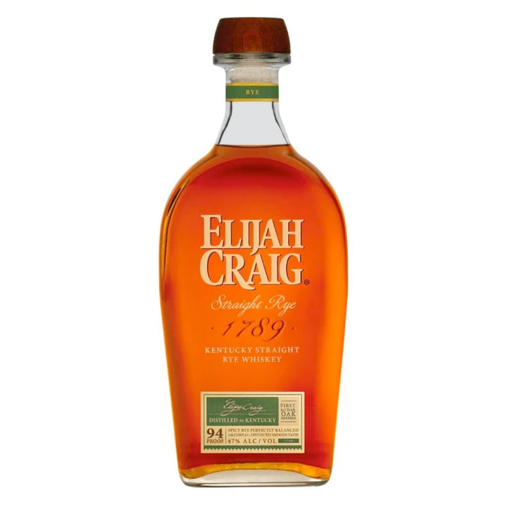 Elijah Craig Straight Rye Whiskey 375mL - Goro's Liquor