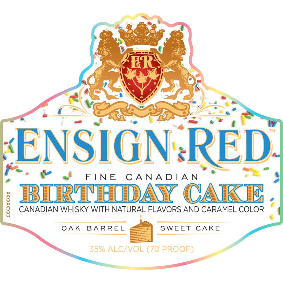 Ensign Red Birthday Cake Canadian Whisky - Goro's Liquor