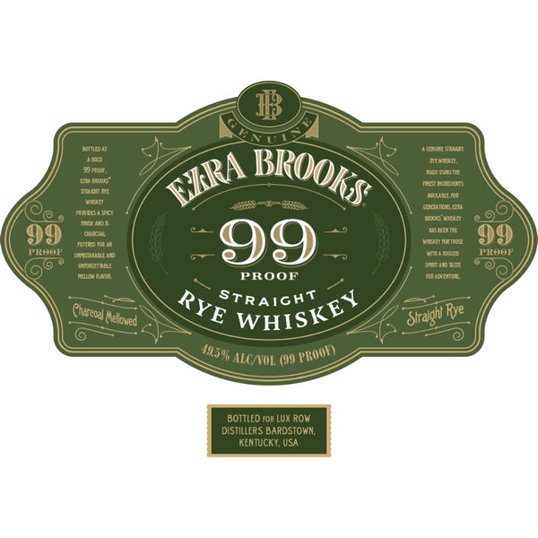 Ezra Brooks 99 Proof Straight Rye - Goro's Liquor