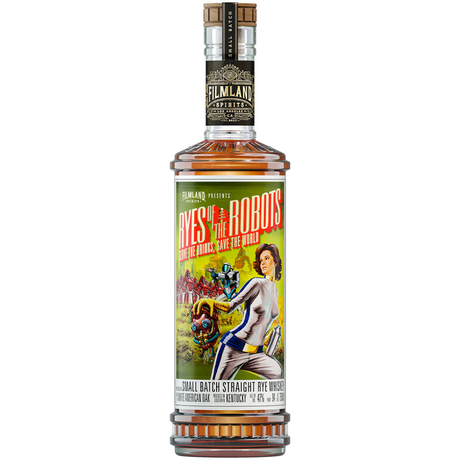 Filmland Spirits Ryes of The Robots Straight Rye - Goro's Liquor