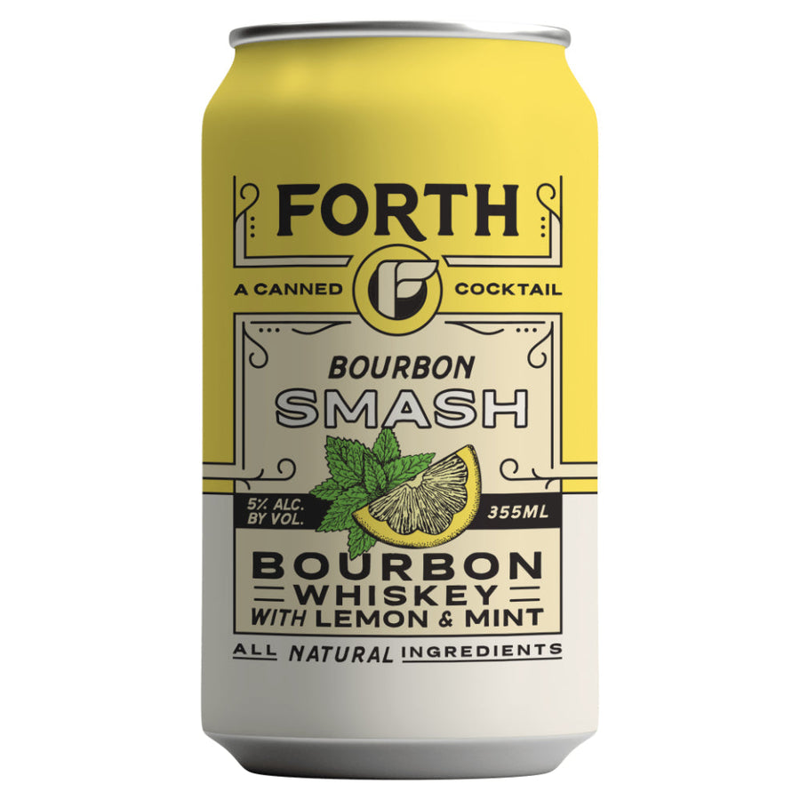 Forth Bourbon Smash Canned Cocktail 4pk - Goro's Liquor