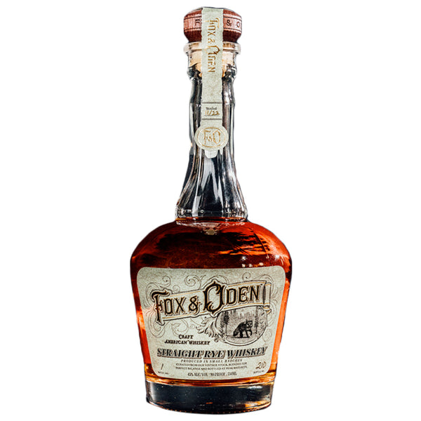 Fox & Oden Straight Rye Whiskey - Goro's Liquor