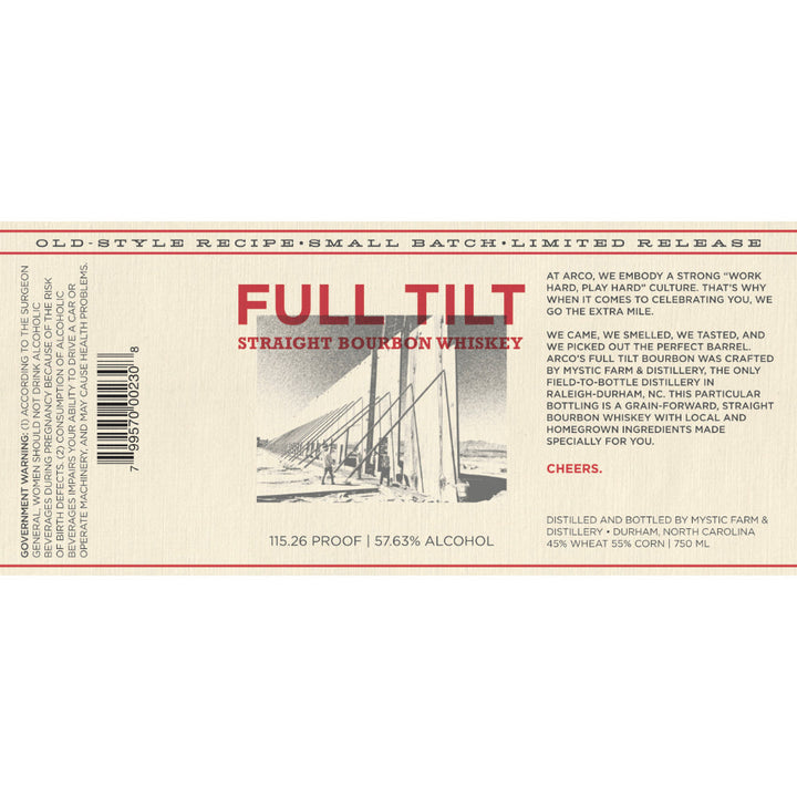 Full Tilt Straight Bourbon Whiskey - Goro's Liquor