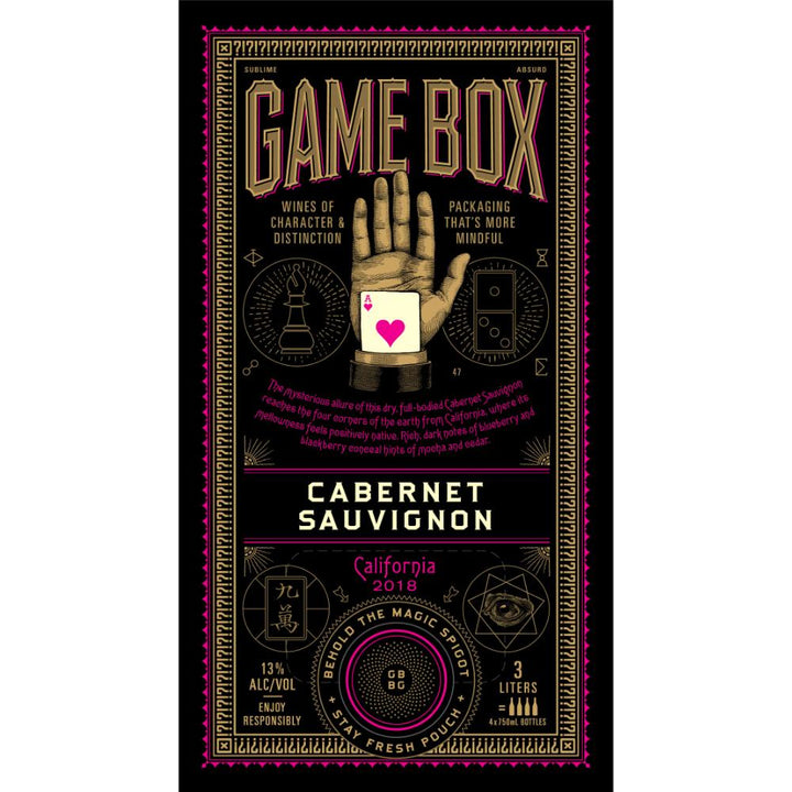 Game Box Wine Cabernet Sauvignon - Goro's Liquor