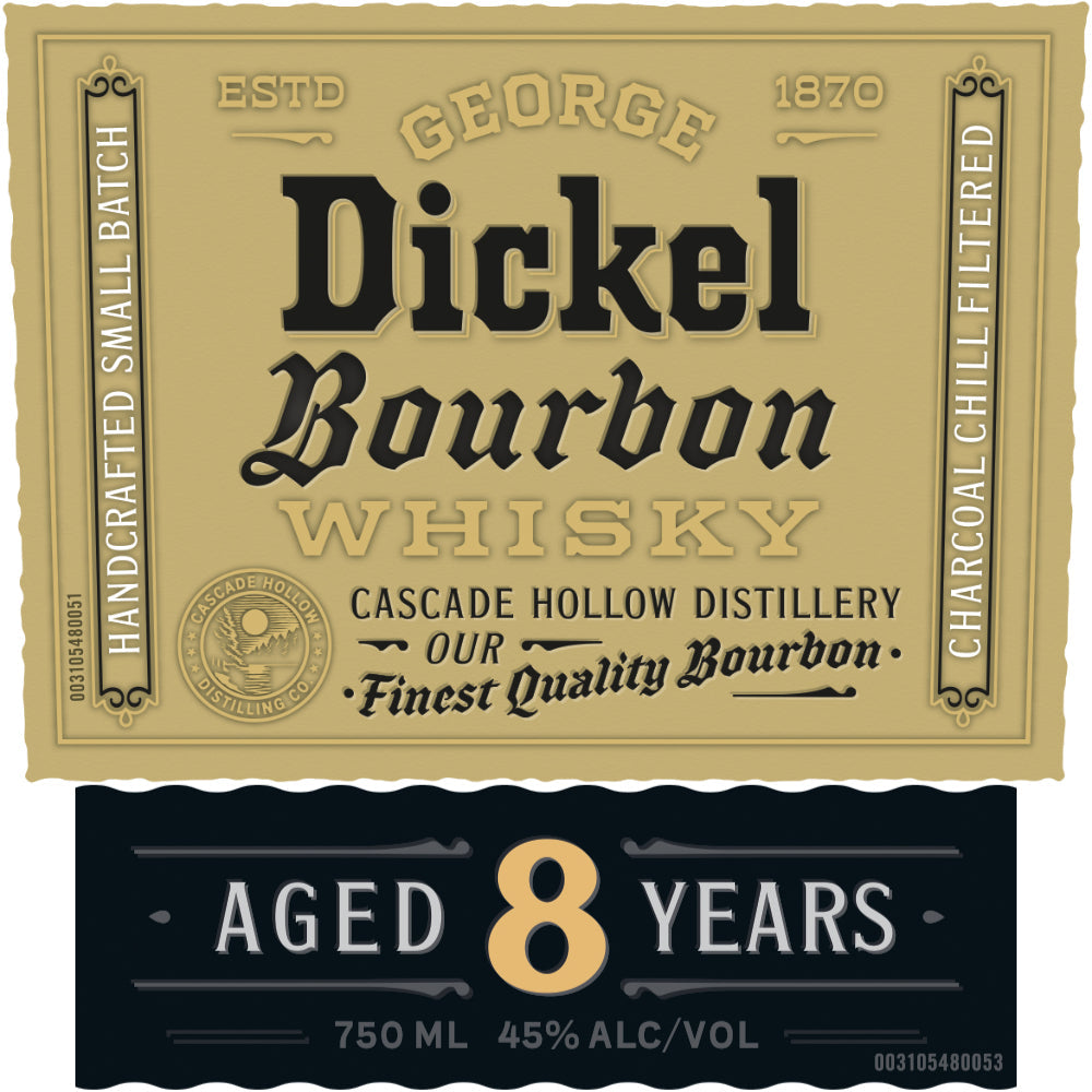 George Dickel 8 Year Old Bourbon - Goro's Liquor