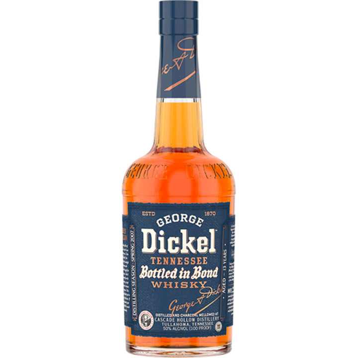 George Dickel Bottled In Bond 13 Year Old Spring 2007 - Goro's Liquor