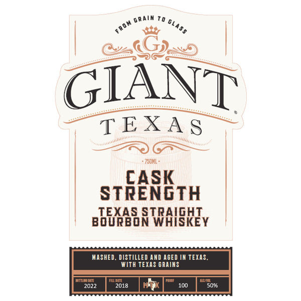 Giant Texas Cask Strength Straight Bourbon - Goro's Liquor