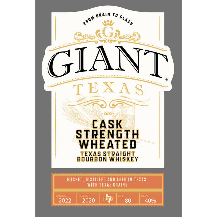 Giant Texas Cask Strength Wheated Straight Bourbon - Goro's Liquor