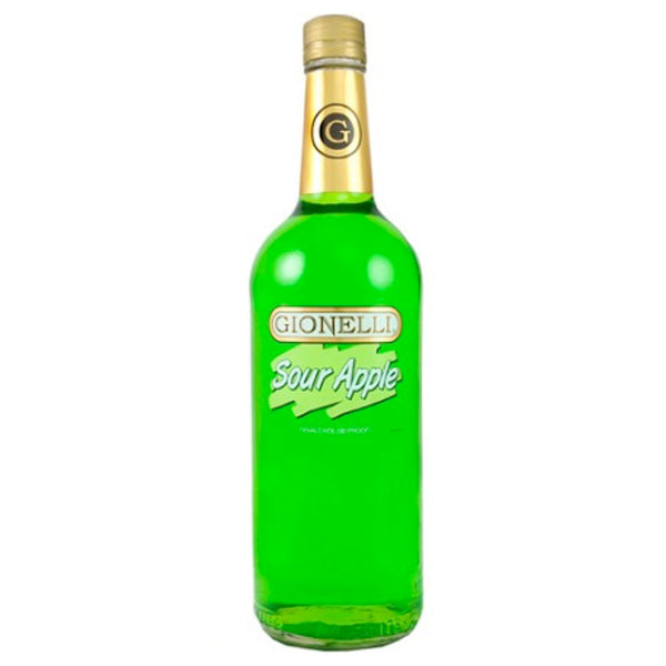 Gionelli Sour Apple Liqueur 1L - Goro's Liquor