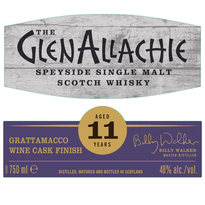 GlenAllachie 11 Year Old Grattamacco Wine Cask Finish - Goro's Liquor