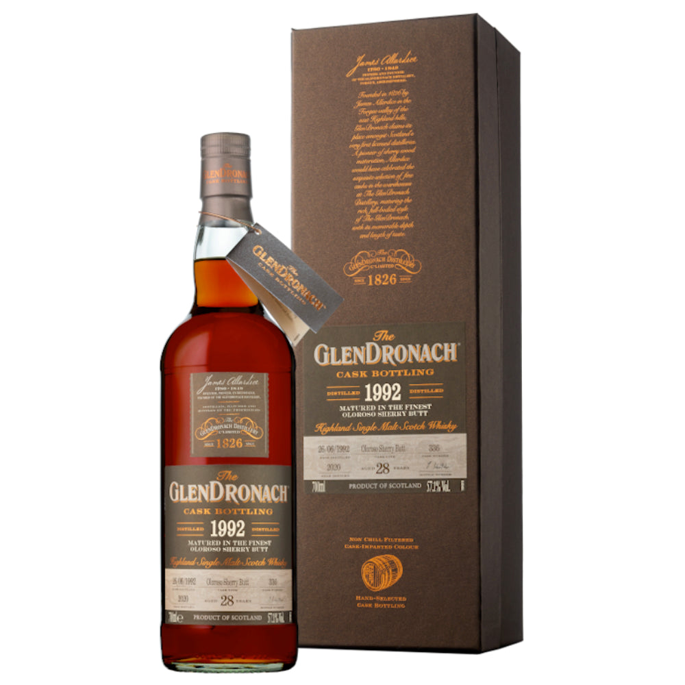 GlenDronach 28 Year Old 1992 Cask Bottling #336 - Goro's Liquor