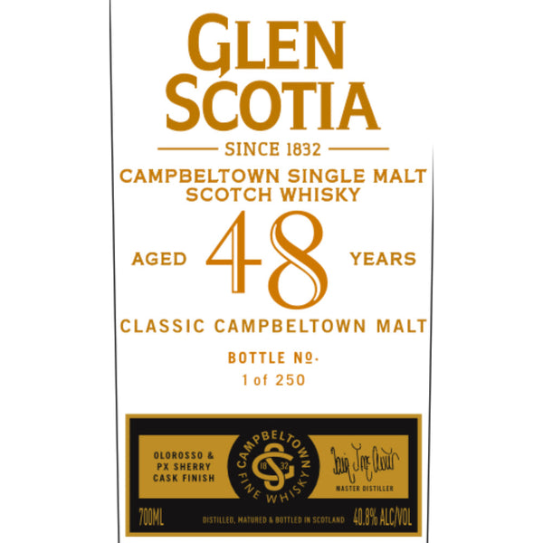 Glen Scotia 48 Year Old - Goro's Liquor