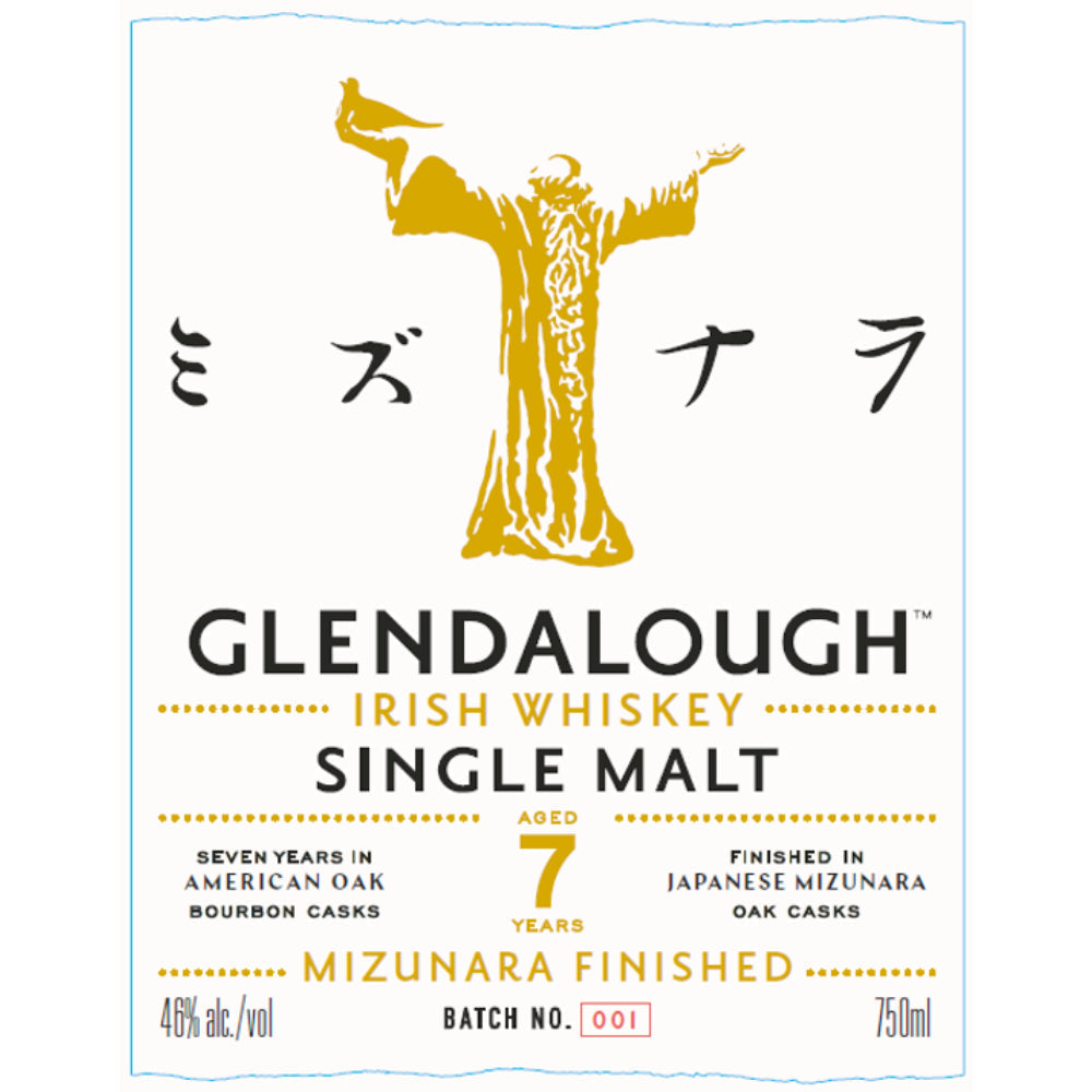 Glendalough 7 Year Old Mizunara Cask Finished - Goro's Liquor