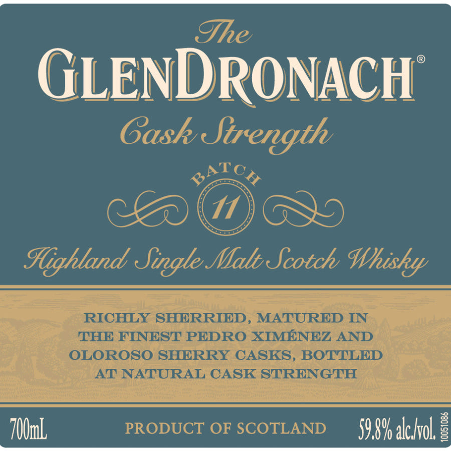 Glendronach Cask Strength Batch 11 - Goro's Liquor