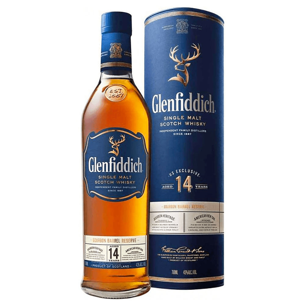 Glenfiddich 14 Year Old Bourbon Barrel Reserve - Goro's Liquor