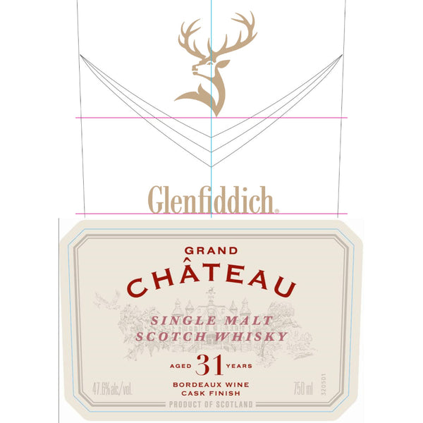 Glenfiddich 31 Year Old Grand Chateau Bordeaux Wine Cask Finish - Goro's Liquor