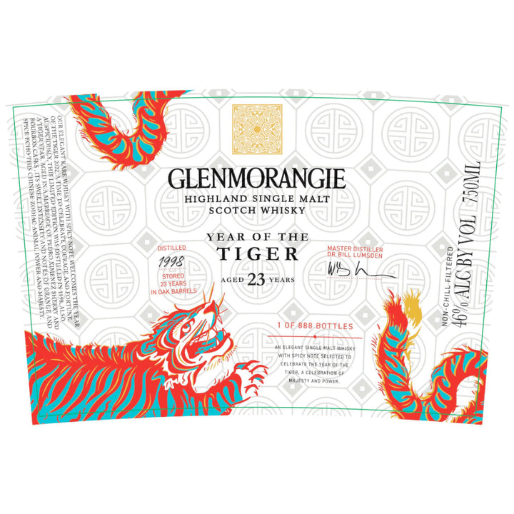 Glenmorangie Year Of The Tiger Aged 23 Years - Goro's Liquor