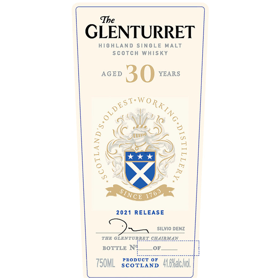 The Glenturret 30 Year Old 2021 Release - Goro's Liquor