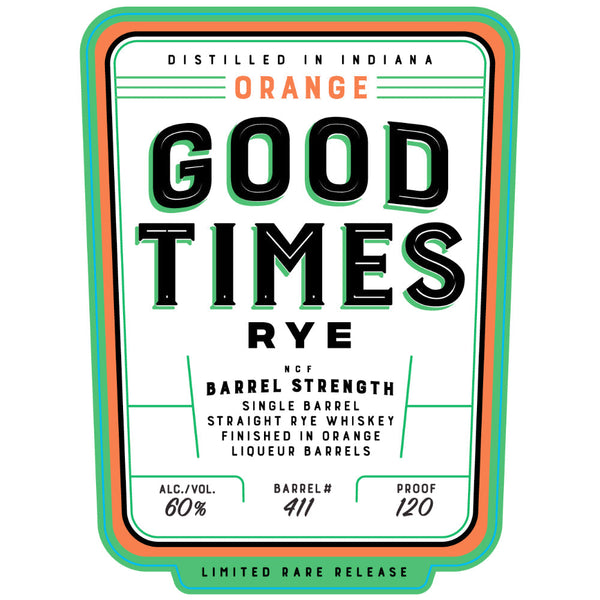 Good Times Orange Rye - Goro's Liquor