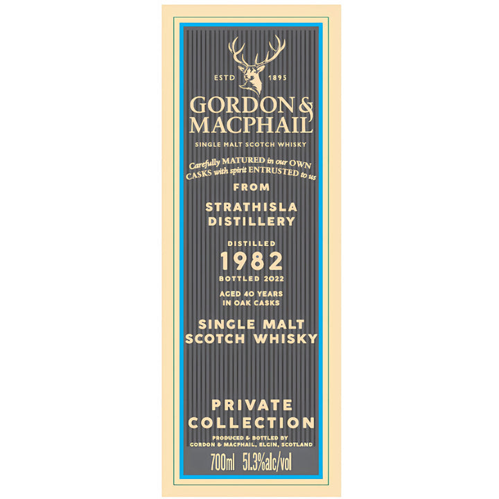 Gordon & Macphail 1982 Strathisla 40 Year Old Private Collection - Goro's Liquor