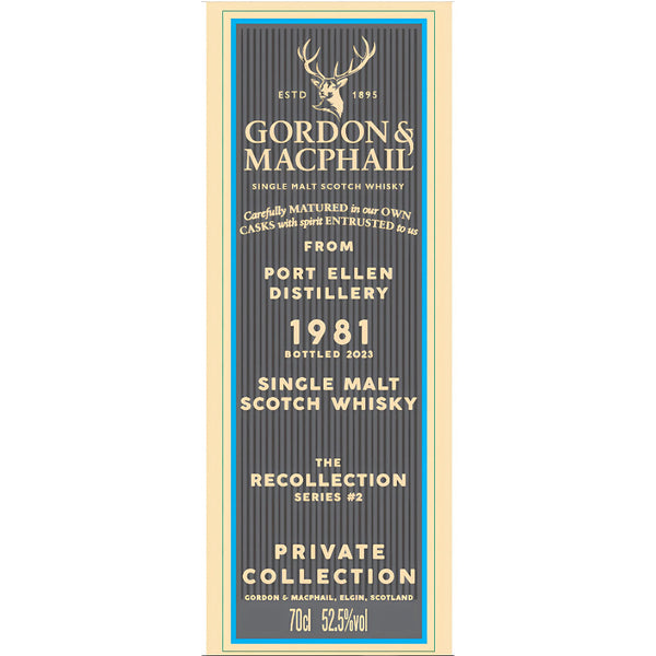 Gordon & Macphail the Recollection Series #2 42 Year Port Ellen Distillery - Goro's Liquor