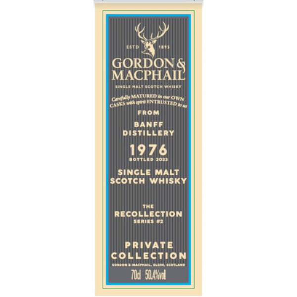 Gordon & Macphail The Recollection Series #2 46 Year Banff Distillery - Goro's Liquor