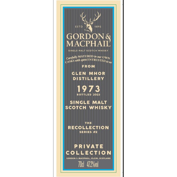 Gordon & Macphail the Recollection Series #2 49 Year Glen Mhor Distillery - Goro's Liquor