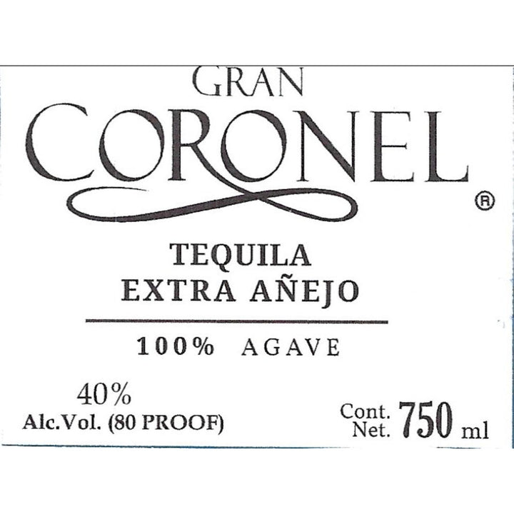 Gran Coronel Extra Anejo Tequila - Goro's Liquor