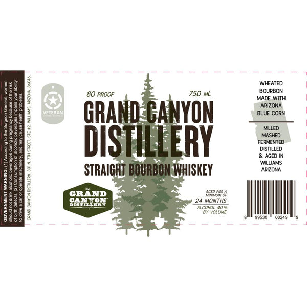 Grand Canyon Distillery Bourbon Whiskey - Goro's Liquor