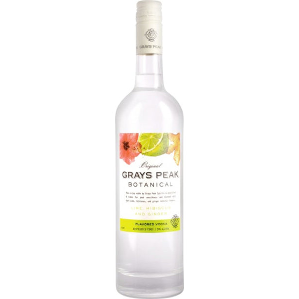 Grays Peak Lime Hibiscus & Ginger Vodka - Goro's Liquor