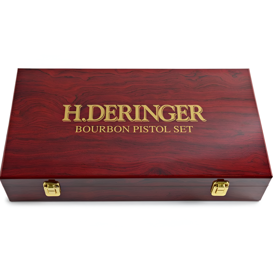 H.Deringer Bourbon Whiskey Pistol Set 2x200 ml