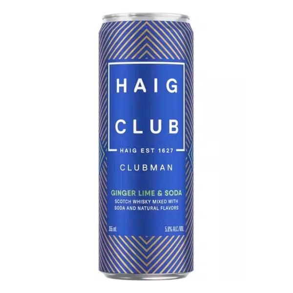 Haig Club Clubman Ginger Lime & Soda By David Beckham - Goro's Liquor