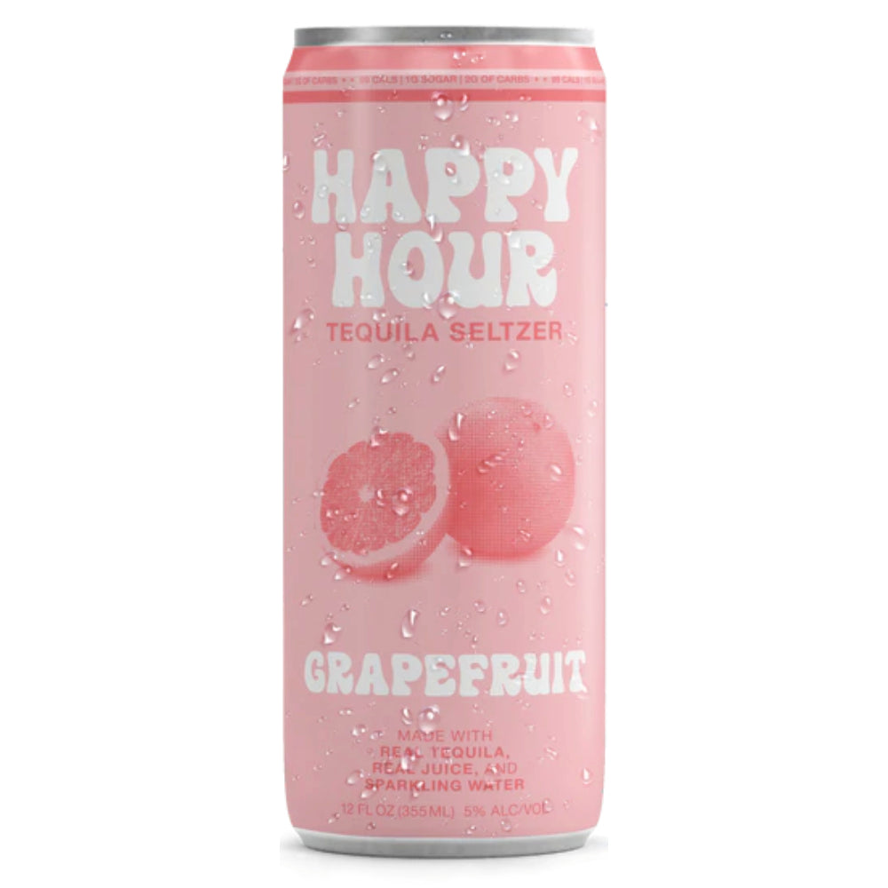 Happy Hour Grapefruit Tequila Seltzer 4PK - Goro's Liquor