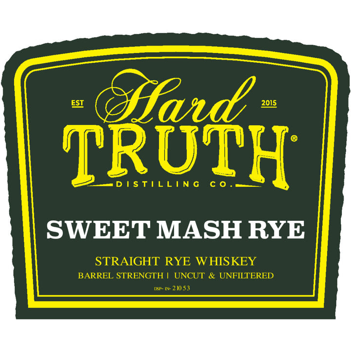 Hard Truth Sweet Mash Rye Whiskey - Goro's Liquor