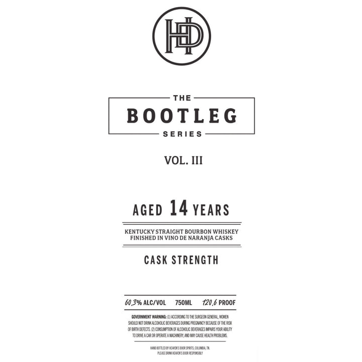 Heaven’s Door The Bootleg Series Vol. III Bourbon - Goro's Liquor