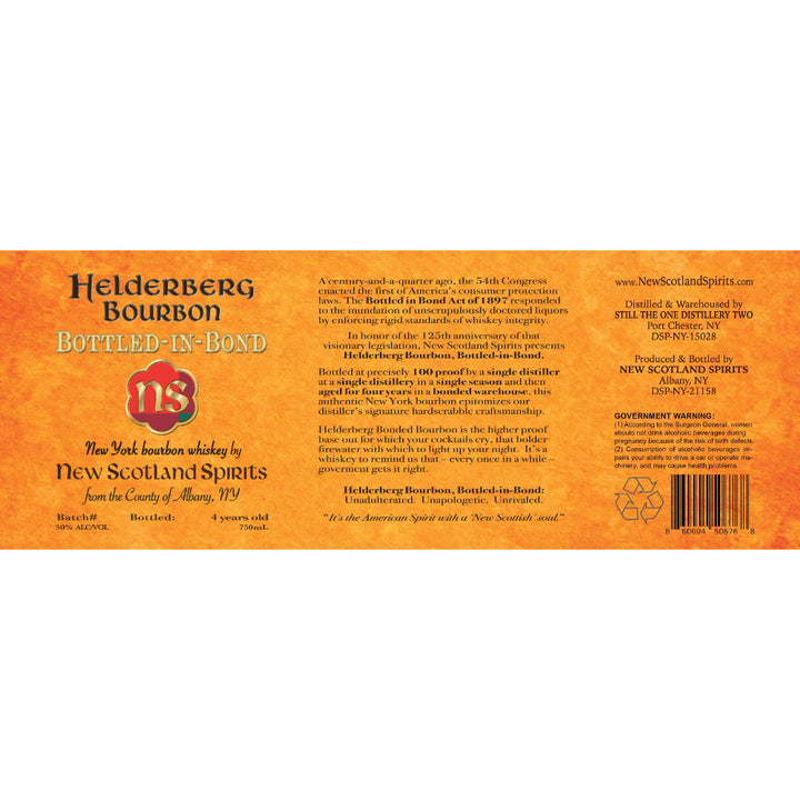 Helderberg Bourbon Bottled In Bond - Goro's Liquor