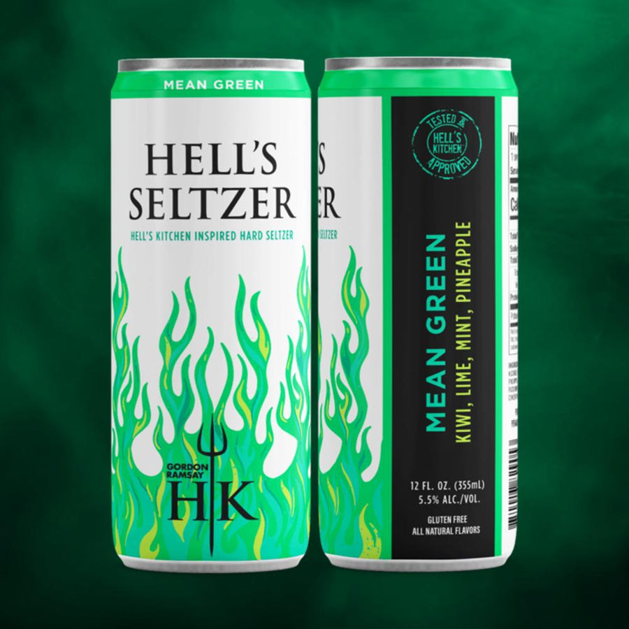 Hell's Seltzer Mean Green By Gordon Ramsay - Goro's Liquor