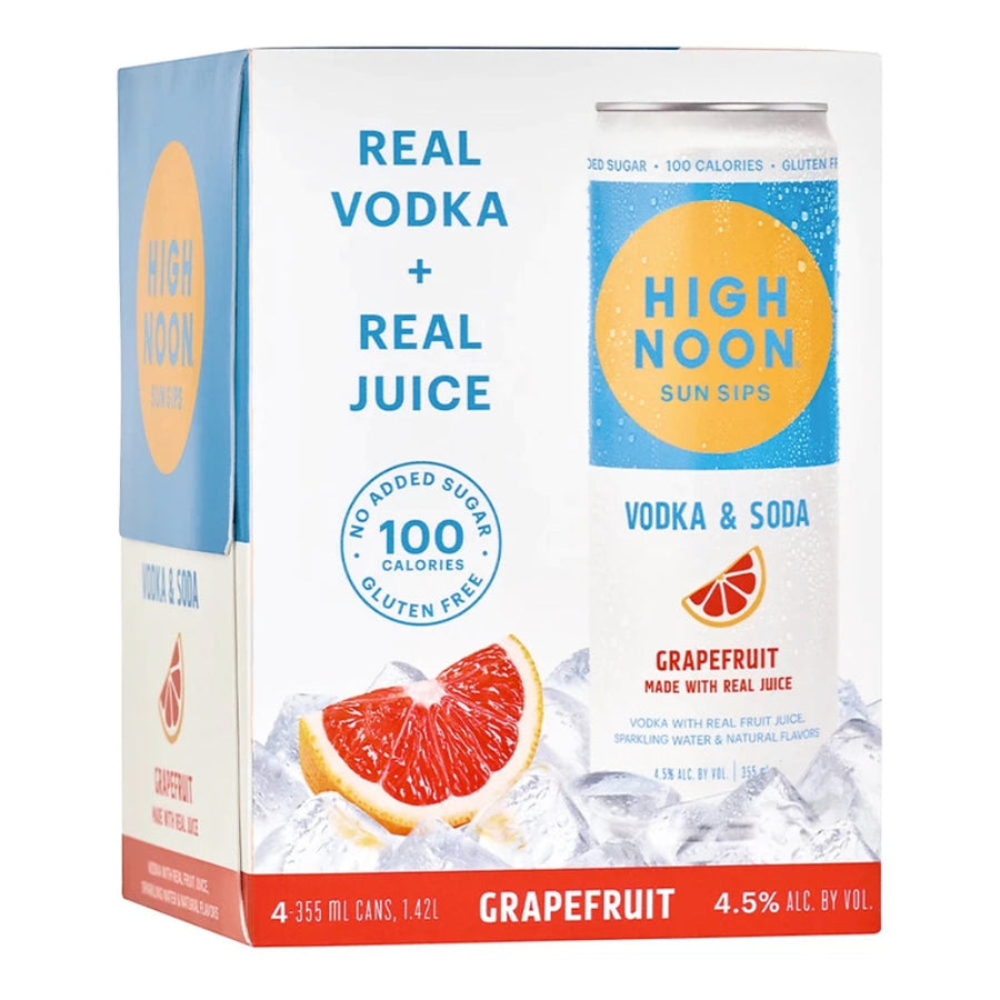 High Noon Grapefruit 4 Pack - Goro's Liquor