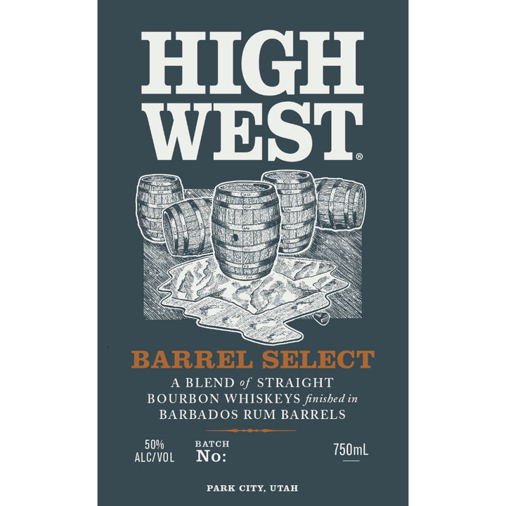 High West Barrel Select Straight Bourbon Finished in Barbados Rum Casks - Goro's Liquor