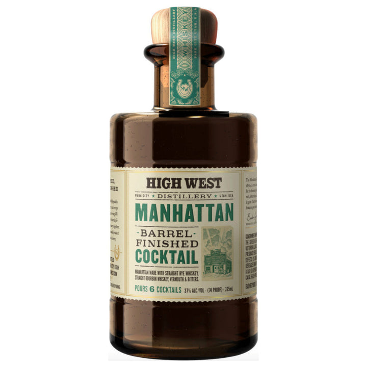 High West Manhattan Barrel Finished Cocktail 375mL - Goro's Liquor