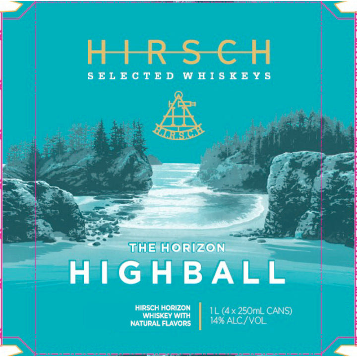 Hirsch The Horizon Highball Canned Cocktail 4pk - Goro's Liquor