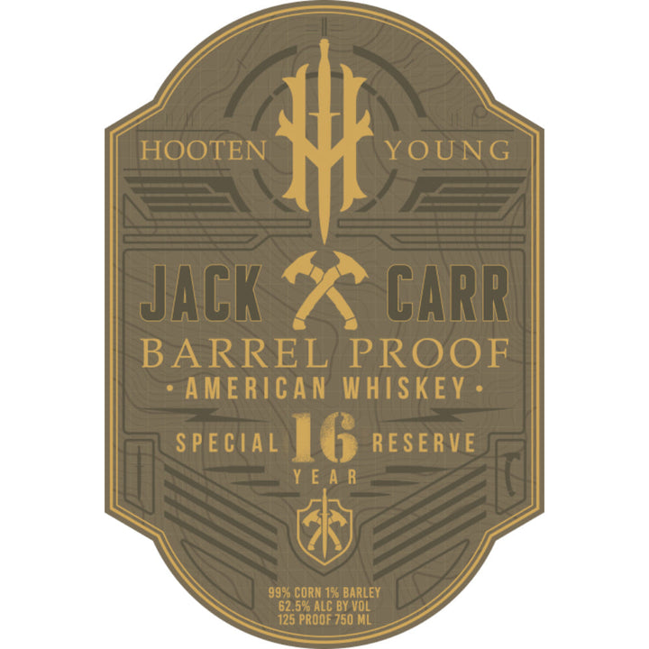 Hooten Young Jack Carr 16 Year Old Special Reserve Barrel Proof American Whiskey - Goro's Liquor